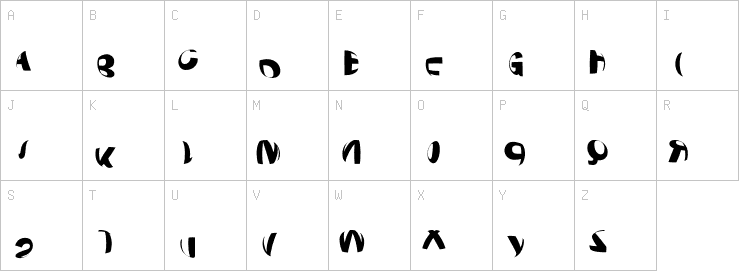Uppercase characters