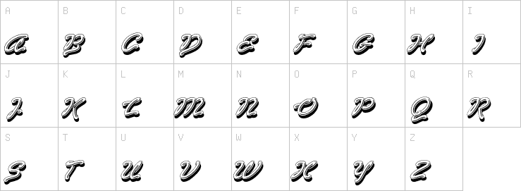 Uppercase characters