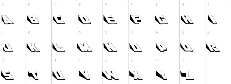 Uppercase characters