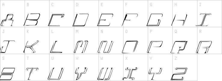 Uppercase characters
