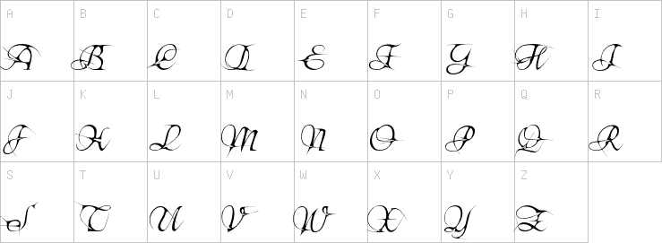 Uppercase characters