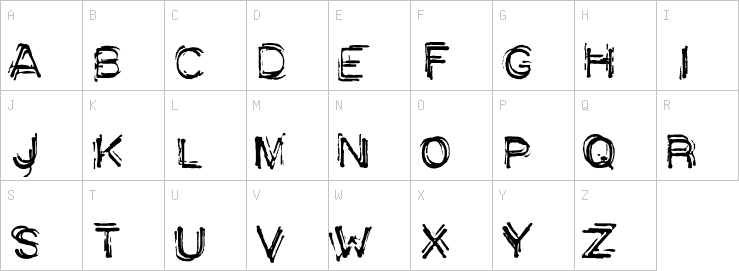 Uppercase characters