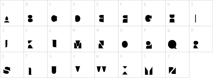Uppercase characters