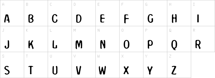 Uppercase characters