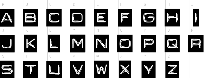 Uppercase characters