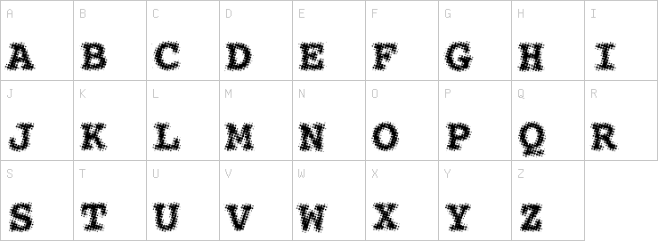 Uppercase characters