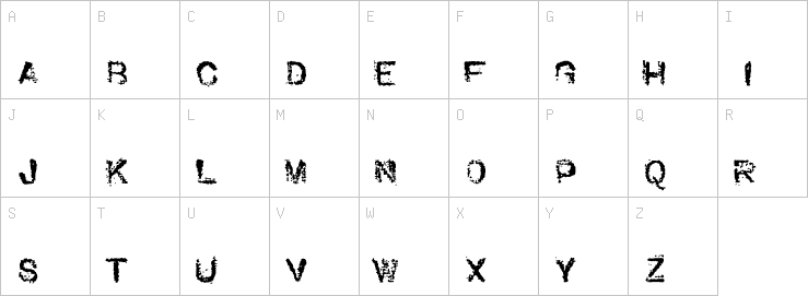 Uppercase characters