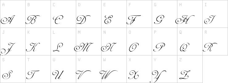 Uppercase characters