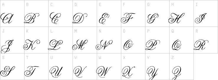 Uppercase characters