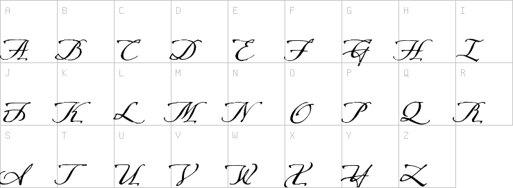 Uppercase characters