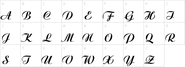 Uppercase characters