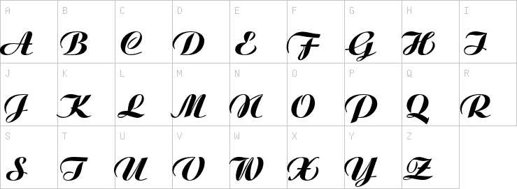 Uppercase characters
