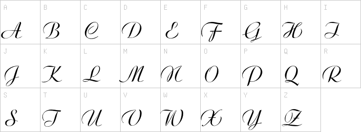 Uppercase characters
