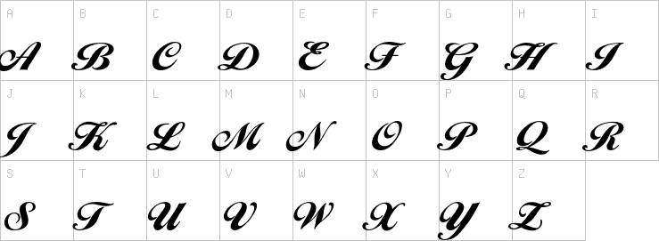 Uppercase characters