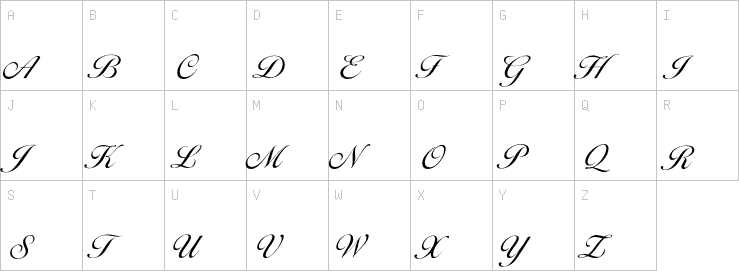 Uppercase characters