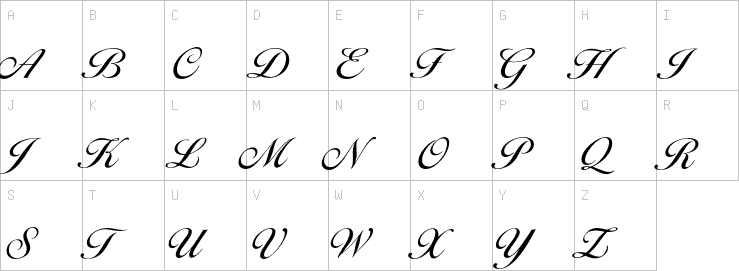 Uppercase characters