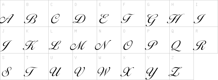 Uppercase characters
