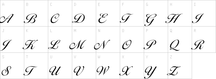 Uppercase characters