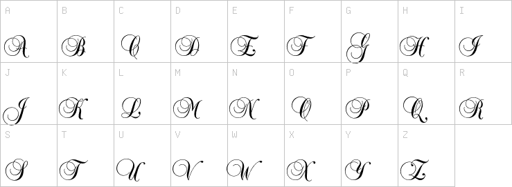 Uppercase characters