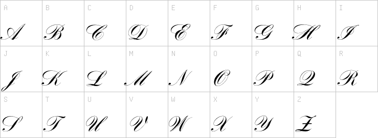 Uppercase characters