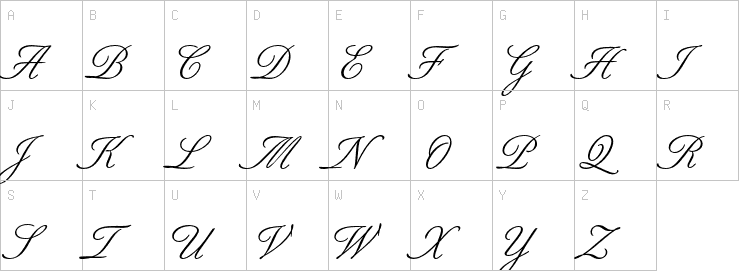 Uppercase characters