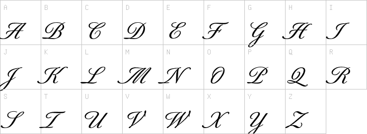 Uppercase characters