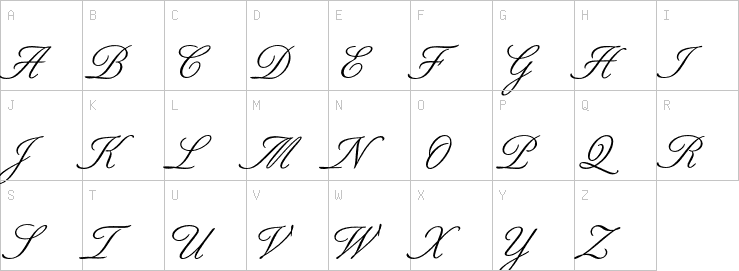 Uppercase characters