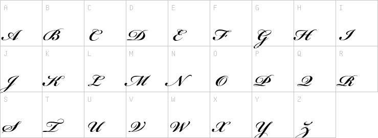 Uppercase characters