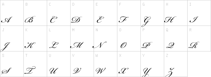 Uppercase characters