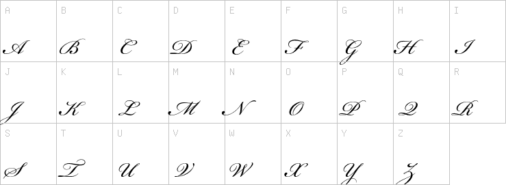 Uppercase characters