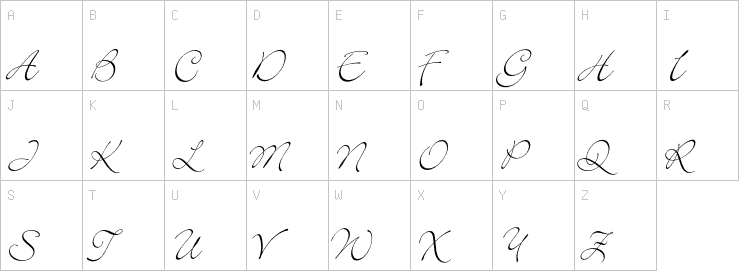 Uppercase characters