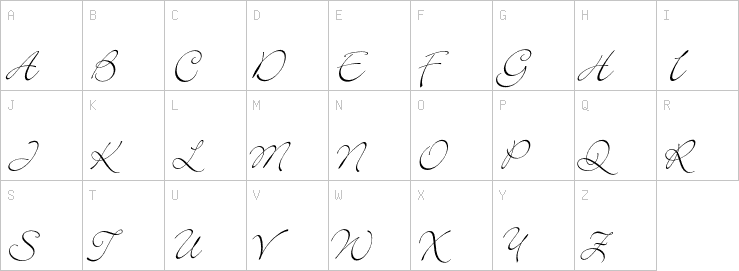 Uppercase characters