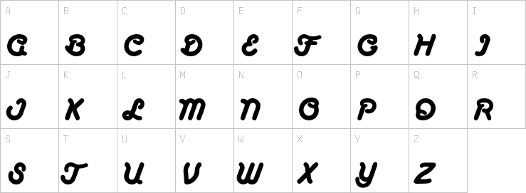 Uppercase characters