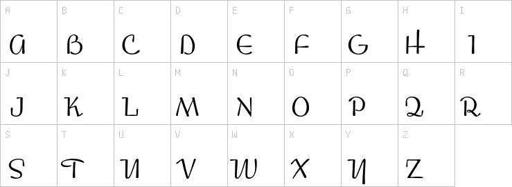 Uppercase characters