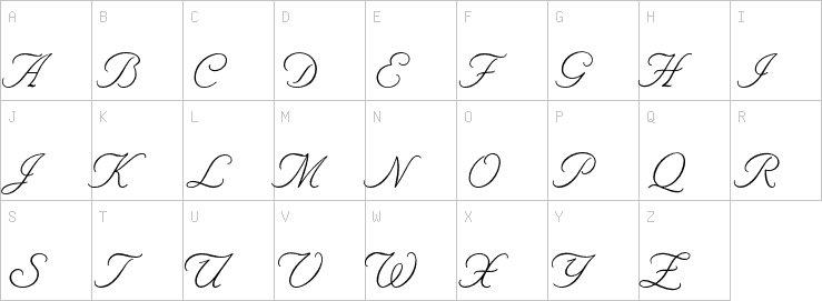 Uppercase characters