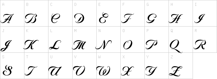 Uppercase characters