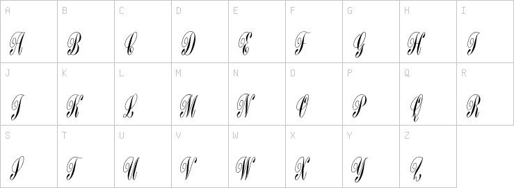 Uppercase characters