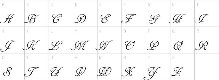 Uppercase characters