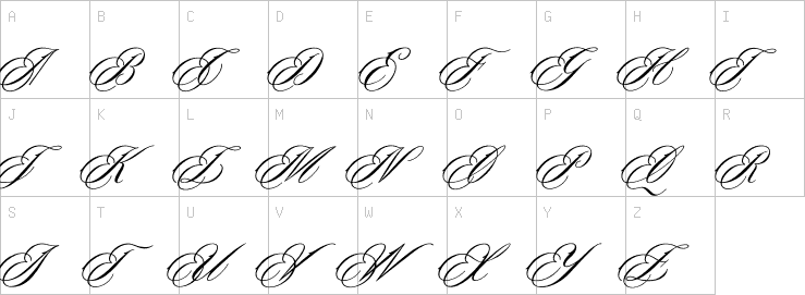 Uppercase characters