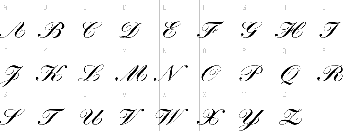 Uppercase characters