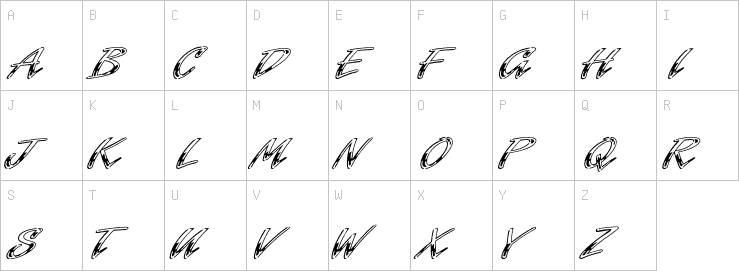 Uppercase characters
