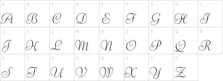 Uppercase characters