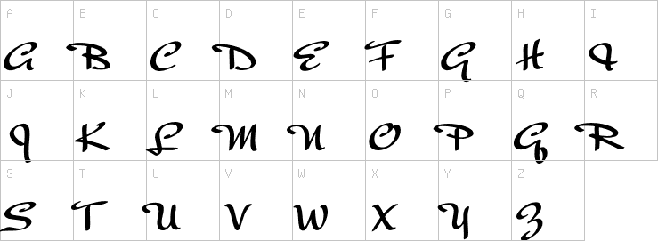 Uppercase characters