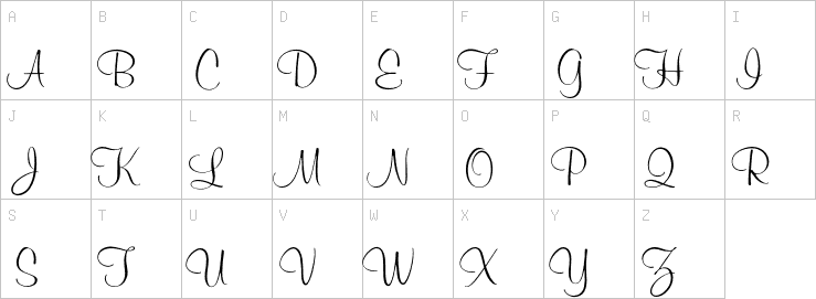 Uppercase characters