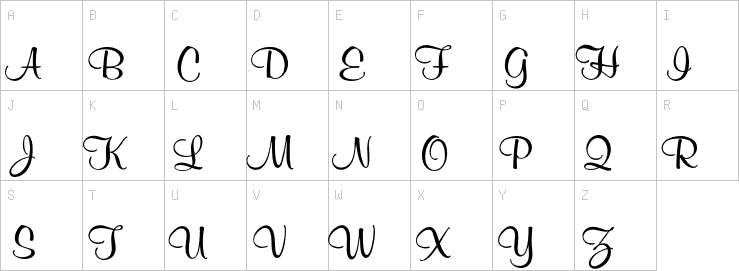 Uppercase characters