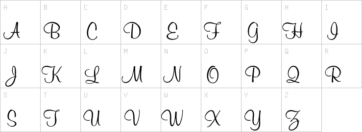 Uppercase characters