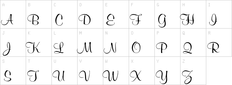Uppercase characters