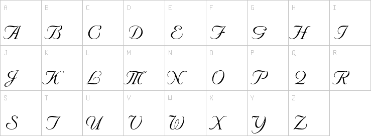 Uppercase characters