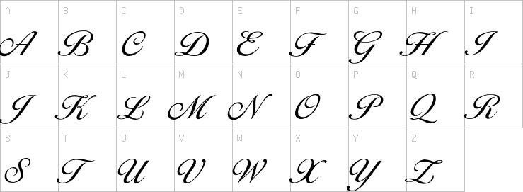 Uppercase characters