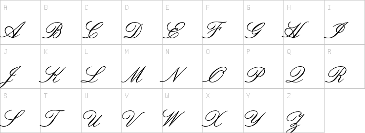 Uppercase characters